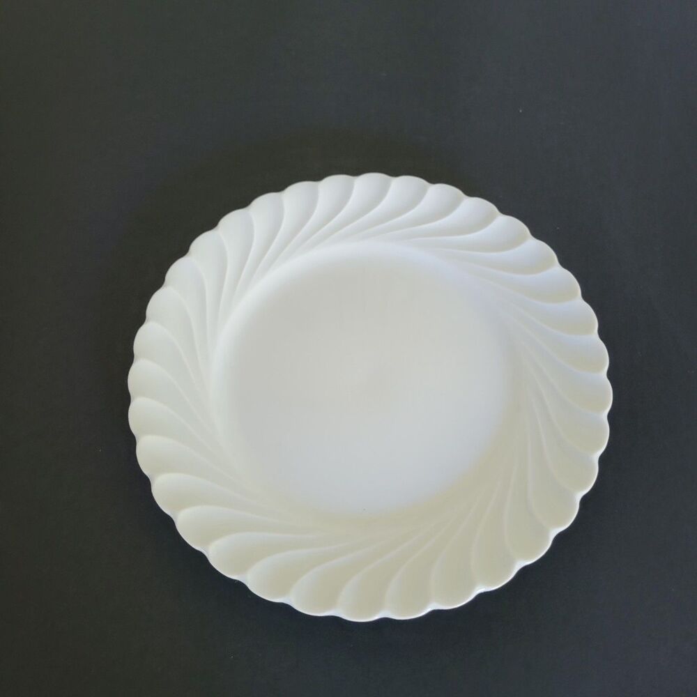 Haviland Limoges France Bergere White Bread & Butter Plates 6  1/8" set of 2